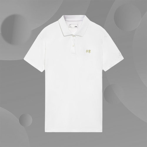 李宁正品夏季休闲运动舒适修身网球女子款POLO衫APLS058