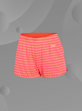 正品Lining/李宁夏季跑步运动休闲系列女子短裤休闲新品AKSL172