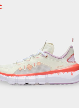 Lining/李宁正品悟道女子时尚透气轻便耐磨低帮休闲运动鞋ABCT050