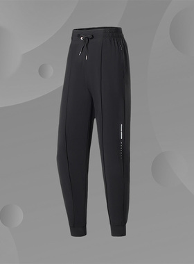 正品李宁22新款健身女子束脚 冰感舒适宽松针织运动长裤AKYS028-1