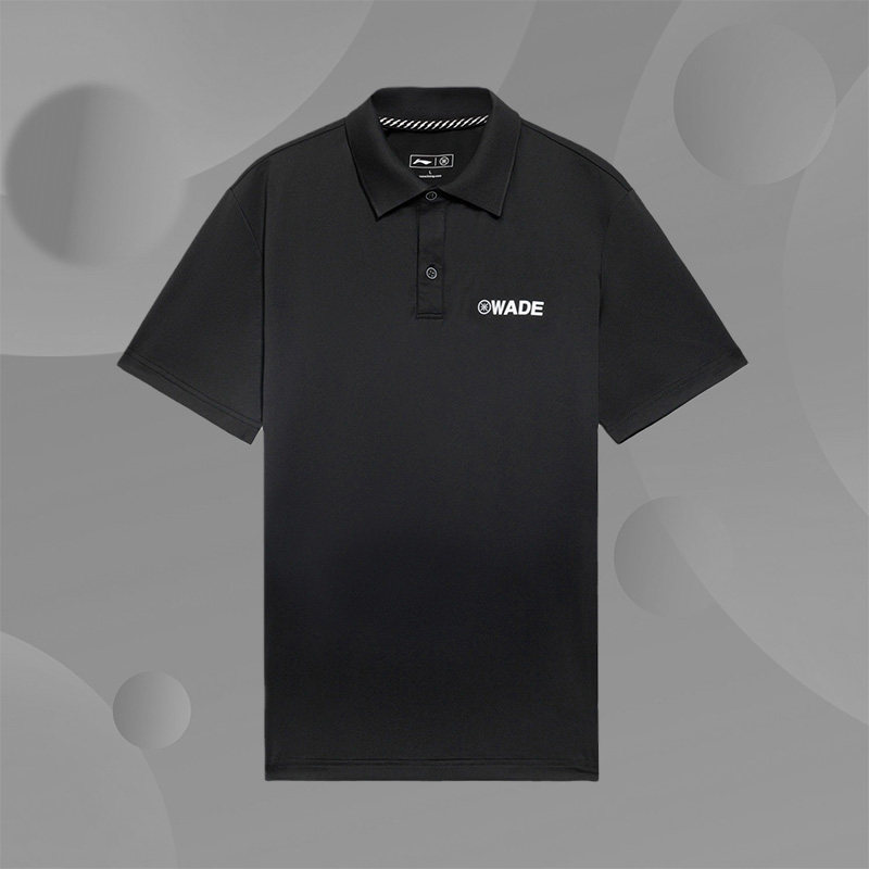 李宁正品夏季休闲运动舒适修身速干男子体恤衫APLS089