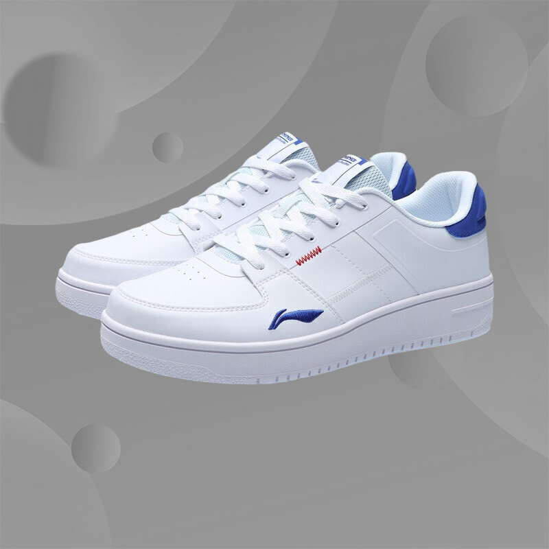 李宁新品小白鞋减震经典休闲鞋