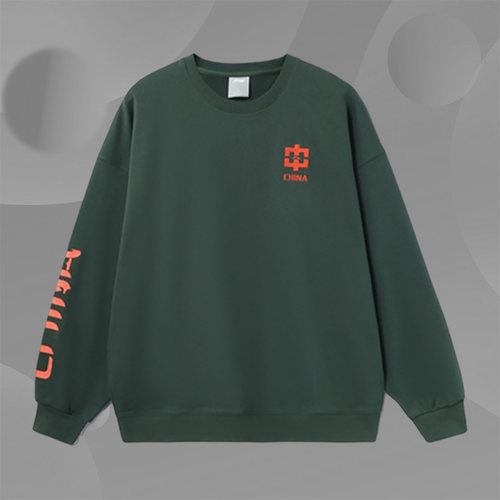 Lining/李宁正品男子时尚宽松舒适休闲百搭运动圆领卫衣AWDRB78