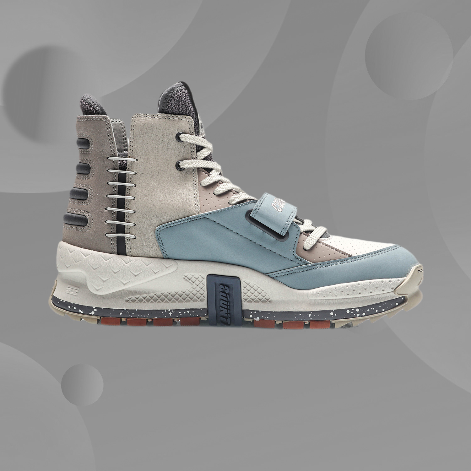 李宁骇客男士厚底aglq167休闲鞋