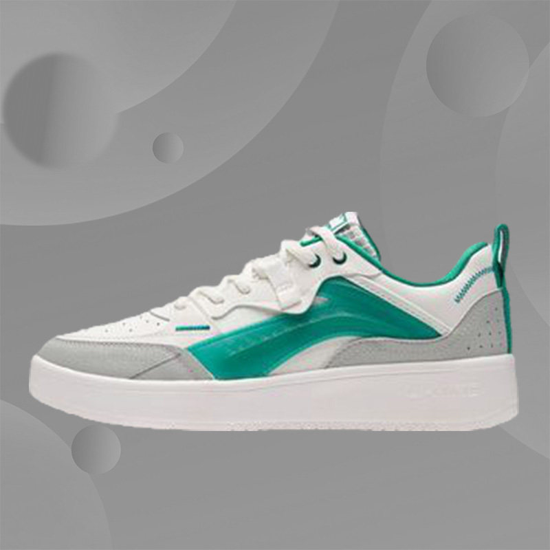 男鞋李宁正品舒适小白鞋经典轻便