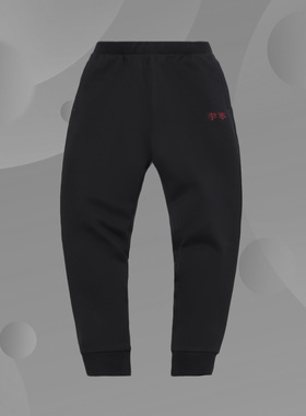 李宁正品运动裤 秋冬季新款女子加绒宽松小脚保暖卫裤AKLQ508