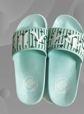 李宁拖鞋女子秋季新款少不入川冰激凌绿休闲潮流运动鞋ABTP002