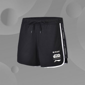 生活训练女裤 舒适百搭休闲裤 时尚 AKSP012 Lining 短卫裤 李宁