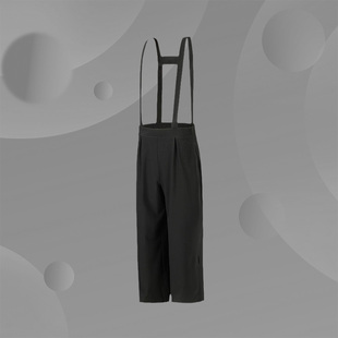 李宁正品 子AKXP272 秋女运动透气涤纶宽松字母梭织运动长裤