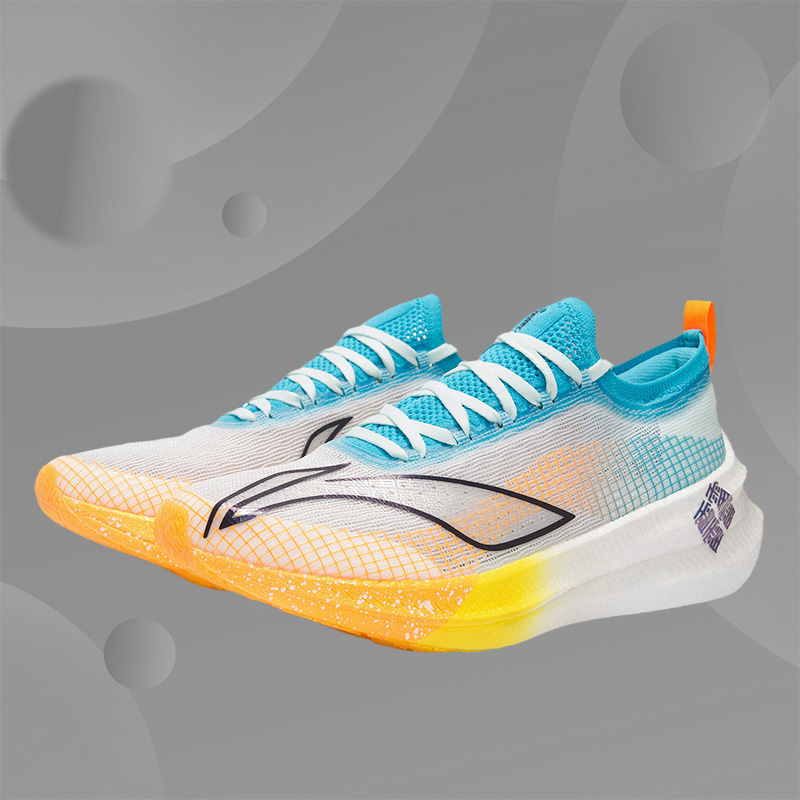 正品 李宁飞电2.0Elite 男子䨻丝 高回弹 竞速跑步鞋ARMS019-1