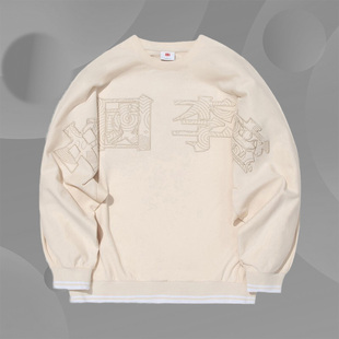 中国李宁男女长袖 时尚 流行加厚加棉保暖运动户外运动卫衣AWDS222