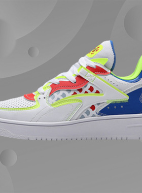 李宁COUNTERFLOW溯系列鱼跃-年画国家情侣女士低帮休闲鞋AGCP276