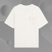 李宁正品 休闲潮流系列宽松男子运动T恤AHSS893 新款