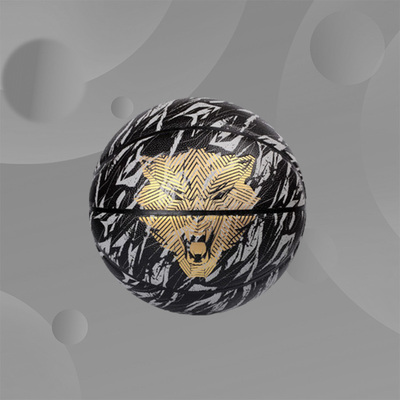 李宁时尚街头篮球彩色街球室外训练花球狼头系列LBQK351