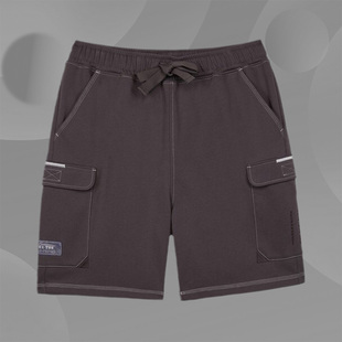 AKSQ375 运动宽松短卫裤 中国李宁故宫宝蕴楼联名男女同款 休闲时尚