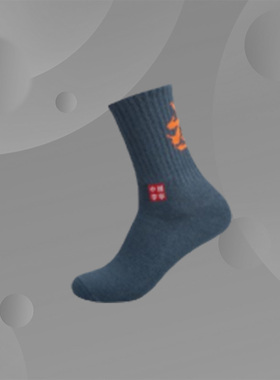 Lining/李宁正品运动生活时尚休闲舒适透气长筒袜运动袜AWLP151