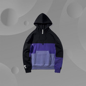 李宁正品 AWDP353 秋男运动保暖棉连帽套头品牌LOGO卫衣衫