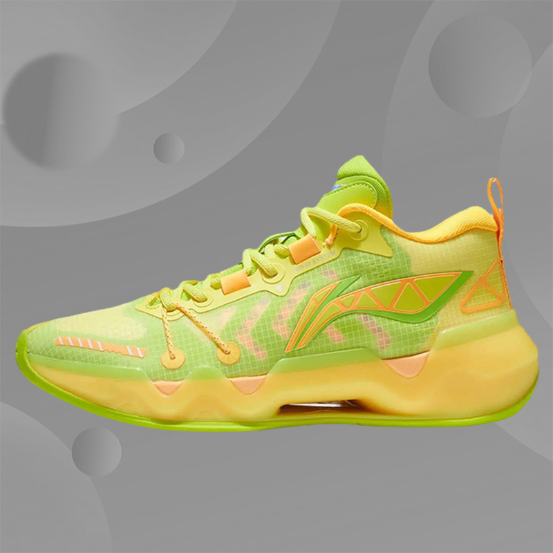 正品李宁男鞋夏款利刃2低帮减震回弹透气运动篮球鞋ABAS039-2