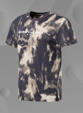 正品李宁新品夏季男子圆领短袖运动T恤ATSS039-2