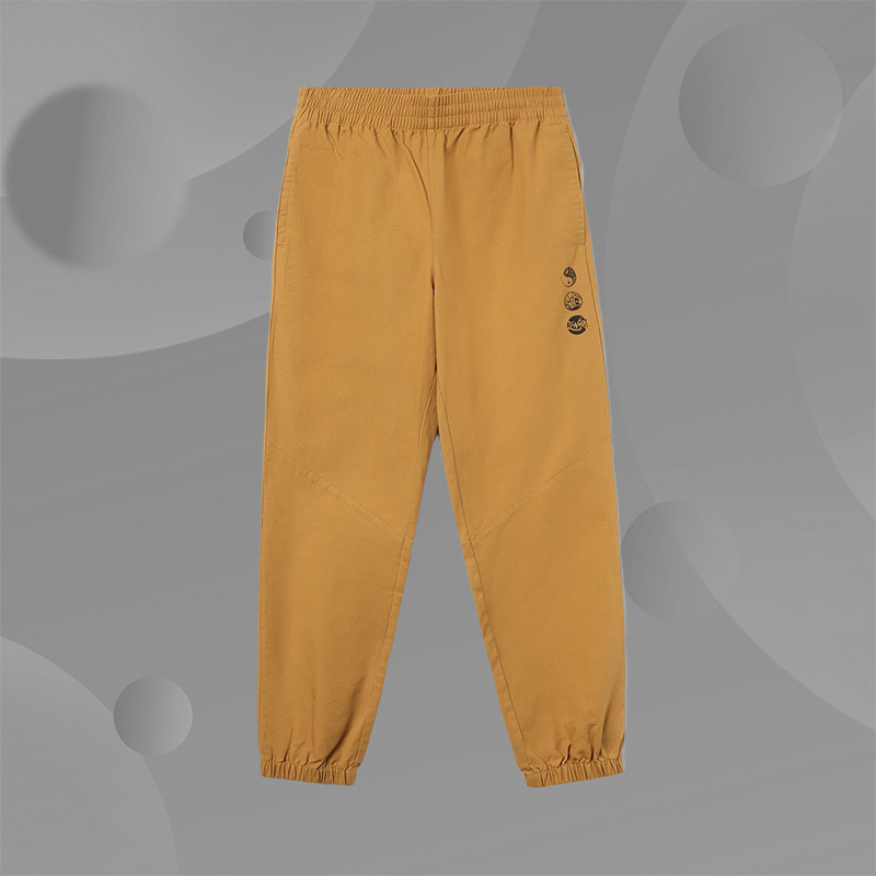 李宁正品男裤运动长裤新款休闲裤子收口梭织透气休闲裤AKXR391