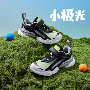 圆头青少年低帮运动鞋 李宁童鞋 新款 男女大童 YKCQ274 休闲鞋