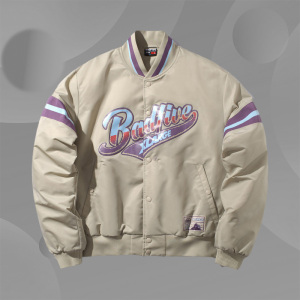 李宁春秋款反伍BADFIVE x XLARGE联名款时尚宽松保暖棉服AJMP063