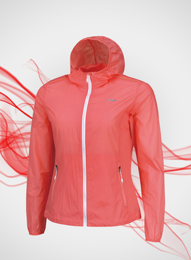 李宁正品2018春女青春时尚潮流舒适轻便运动风衣AFDN356