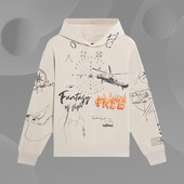 宽松舒适连帽套头衫 男子CF溯系列时尚 卫衣AWDSH33 新款 李宁正品