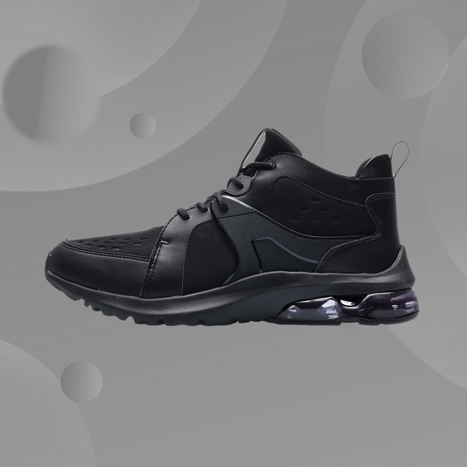 李宁防滑保暖气垫减震耐磨休闲鞋