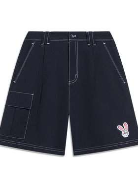 李宁正品新款男女运动休闲短裤清仓特卖AKST323/AKST745