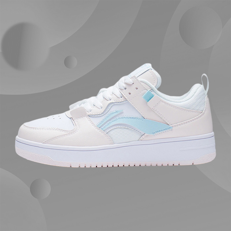 Lining/李宁正品女子迷层pro减震回弹云软底运动休闲板鞋AGCR314