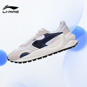 方圆男子反光休闲透气低帮运动鞋 新款 AGCT015 李宁正品 Lining