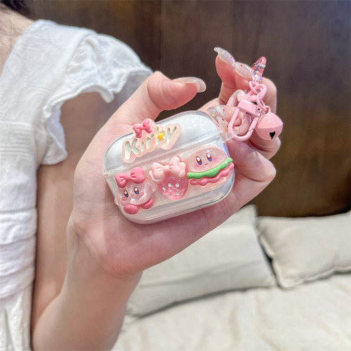 星星卡比适用Sanag塞那S6S Nova耳机套透明s6snova蓝牙耳机保护壳