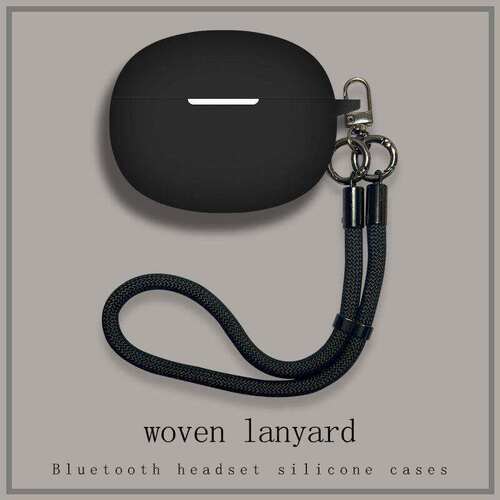 全包防摔带挂绳适用倍思MC2Air耳夹式蓝牙耳机保护套连体超薄简约