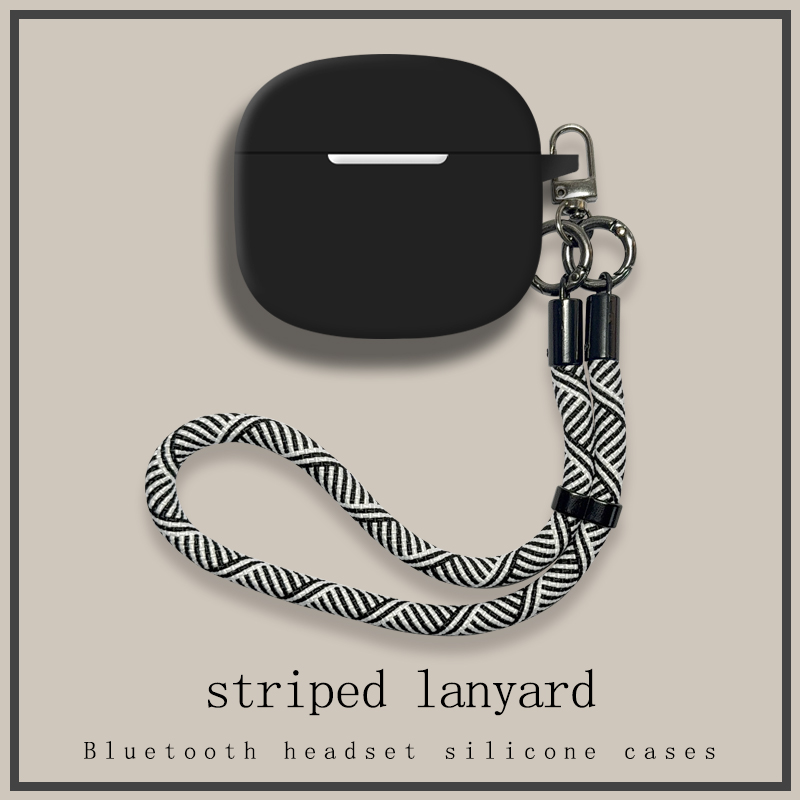 适用QQ音乐ET26耳机套挂绳超薄qq梦响者et26蓝牙耳机保护壳qqet26耳机壳新款硅胶全包防摔连体软壳创意充电仓