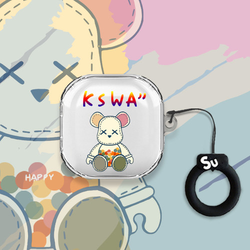 适用realme真我Buds Air7 Pro耳机套透明新款realmebudsair7pro蓝牙耳机保护壳budsair7pro硅胶防摔卡通可爱