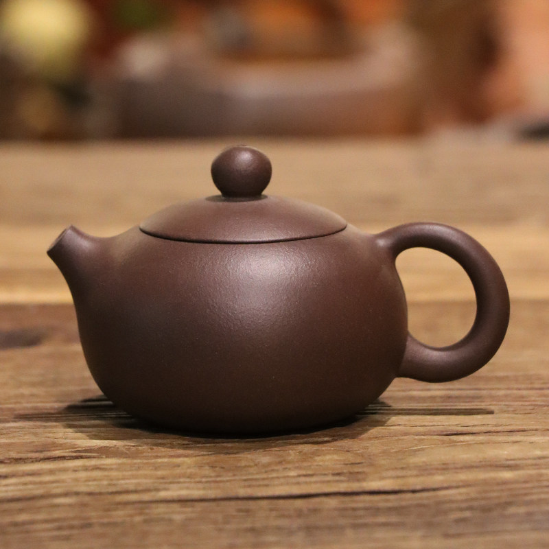 【邱桂林】孤品全手工原矿紫泥西施壶潮州家用冲茶泡茶功夫茶具