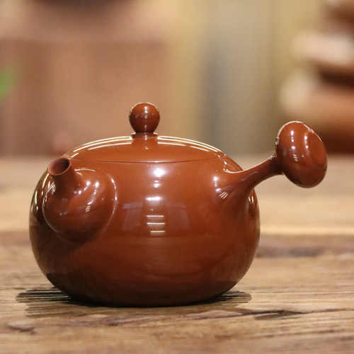 潮州手拉壶原矿朱泥泡茶壶