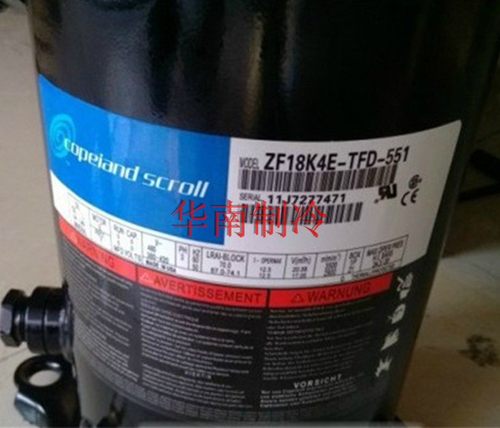 ZF18K4-TFD-551/ZF18K4E-TFD-551原装谷轮6匹低温冷冻压缩机螺口