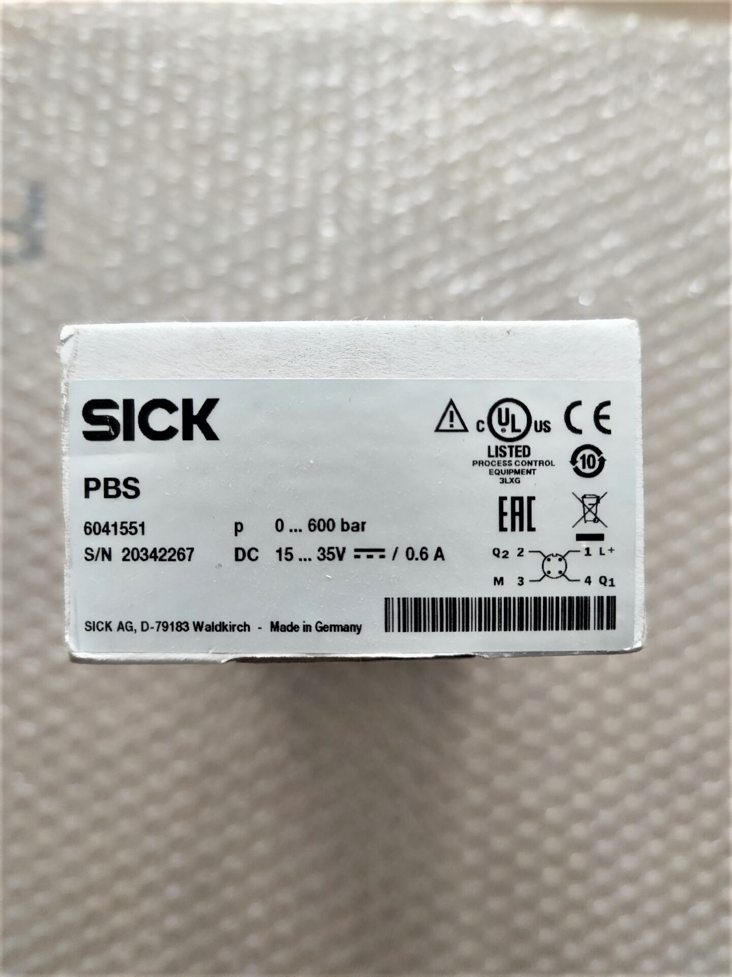 全新原装 SICK西克 PBS 6041551 PBS-RB600SG2SS0AMA0Z  现货
