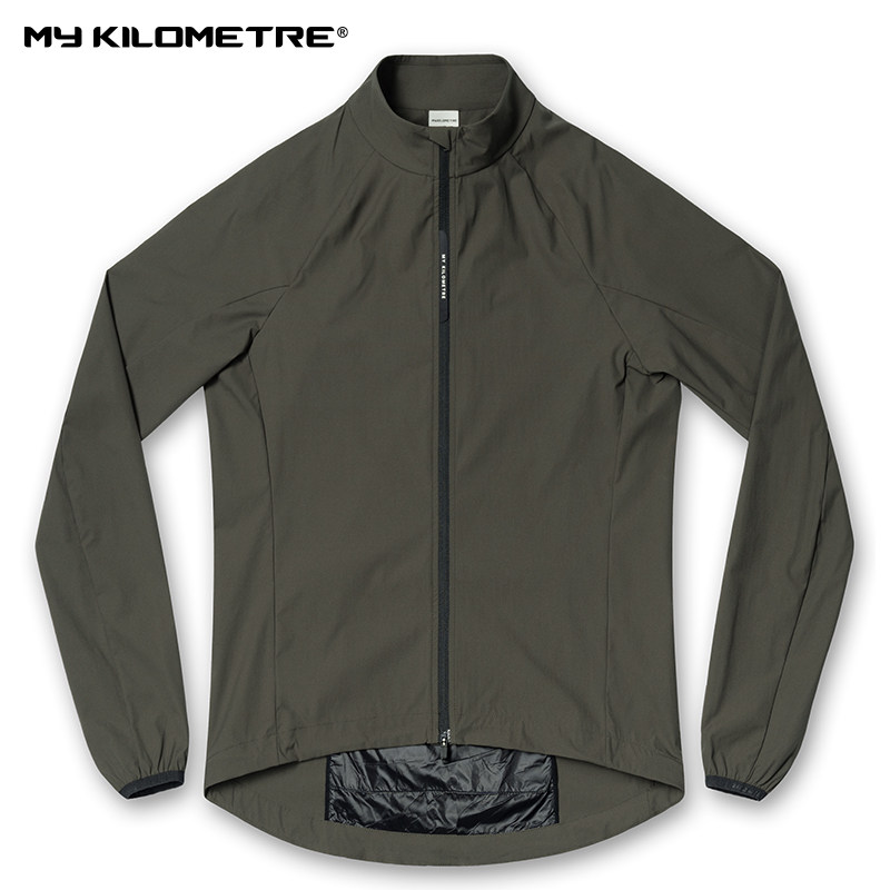 my kilometre 男女款春秋季便携折叠防风衣山地公路自行车骑行服