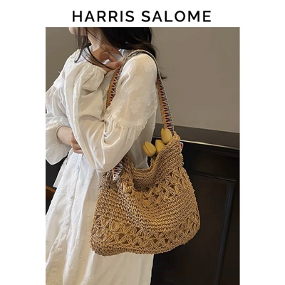 HARRISSALOME草编沙滩包