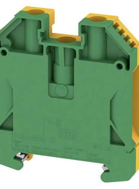 非实价议价议价Weidmuller 接地端子黄绿端子WPE16 1010400000非