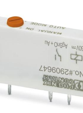 非实价议价议价菲尼克斯单个继电器 - REL-MR- 60DC/21AU/MS - 29