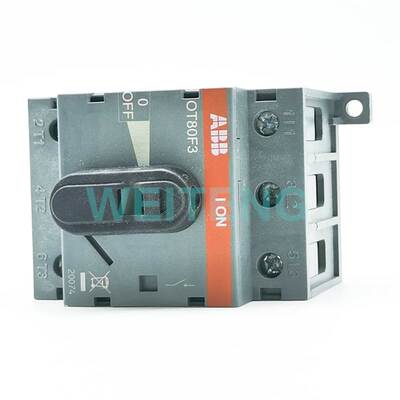 非实价议价议价ABB OT80F3 负荷隔离开关600VAC三相 1SCA105798R1
