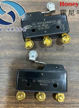 非实价议价议价BZ-RW842214-P4霍尼韦尔微动开关 按钮开关 186.42