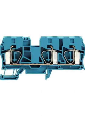 非实价议价议价ZDU10/3AN BL 一进两出 蓝色 10平方接线端子17677