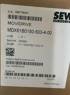 非实价议价议价变频器MDX61B0150-503-4-00 08279640 0083661 MDX