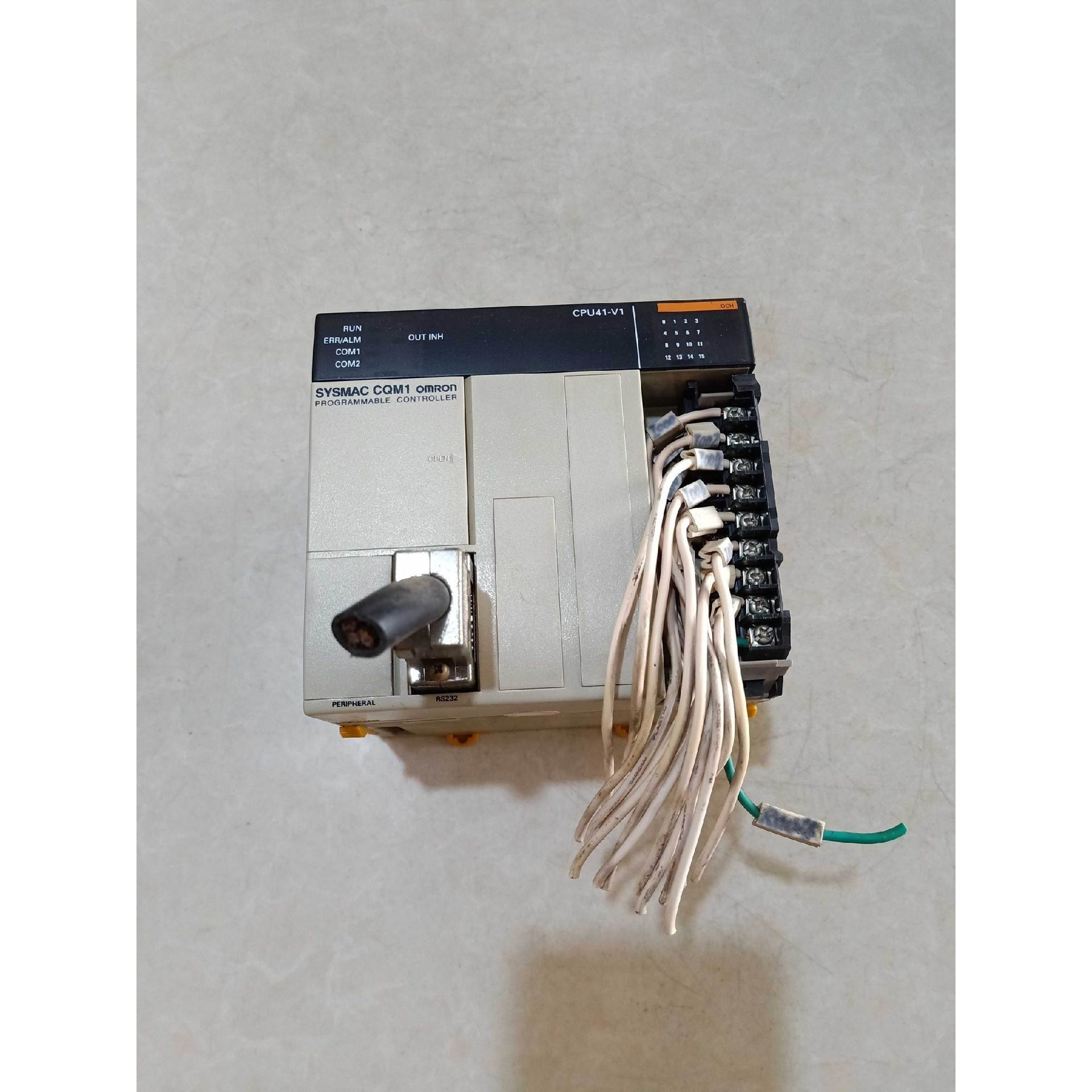 非实价议价议价议价欧姆龙PLC控制器CQM1-CPU41-EV1 原装正品拆机