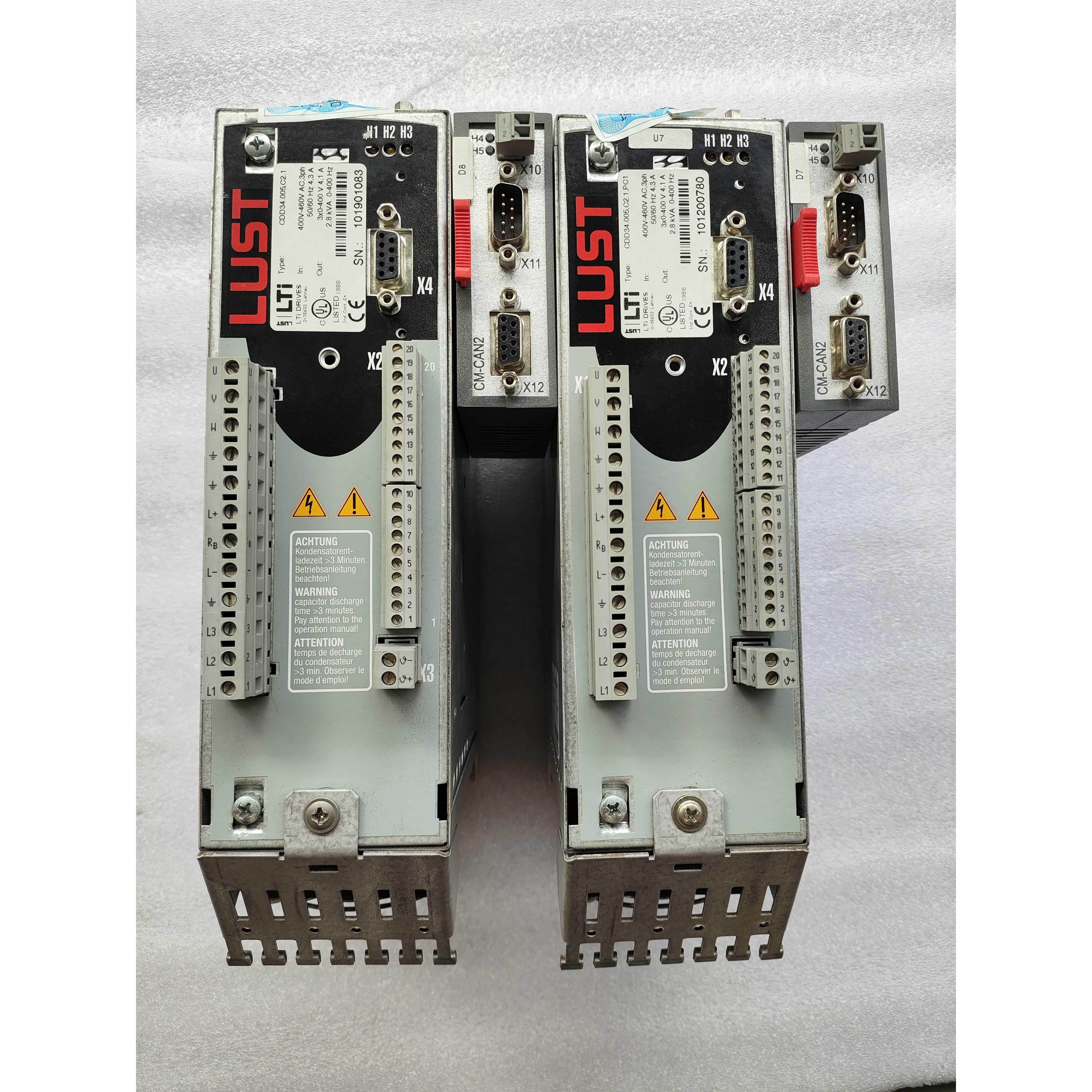 非实价议价议价CDD34.005.C2.1驱动器带通讯卡CM-CAN2,4.0包好保